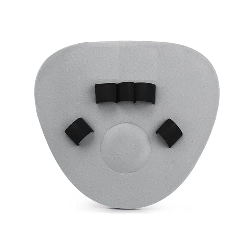 clinmday 1/2Pcs Baseball Catcher Glove for Youth and Adults Foam Baseball Fielding Gloves Improve Posture & Infield Training Baseball Training Equipment Black Gray 2pcs