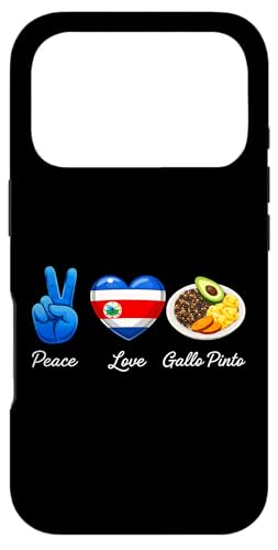 �R�X�^���J Peace Love Gallo Pinto �X�}�z�P�[�X iPhone 17 Pro �p