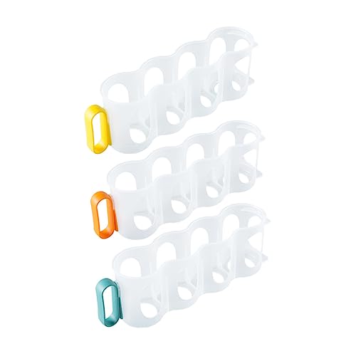 SOLUSTRE 3Pcs Can Fridge Organizer Beverage Dispenser for Refrigerator Stackable Soda Holder for Kitchen Bar Cafe Neatly Stores Beer and Soft Drink Cans