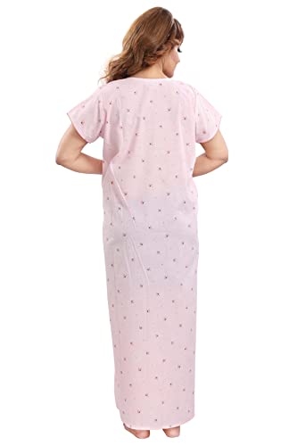 Image of Soulemo Women's Polycotton Printed Maxi Nighty