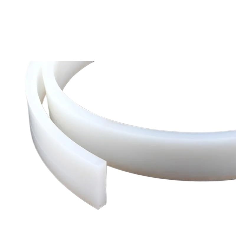Sello de tira rectangular/cuadrado de goma de silicona sólida blanca, longitud de 1m/5m, grosor de 0,5-14mm(14x14mm (1M))