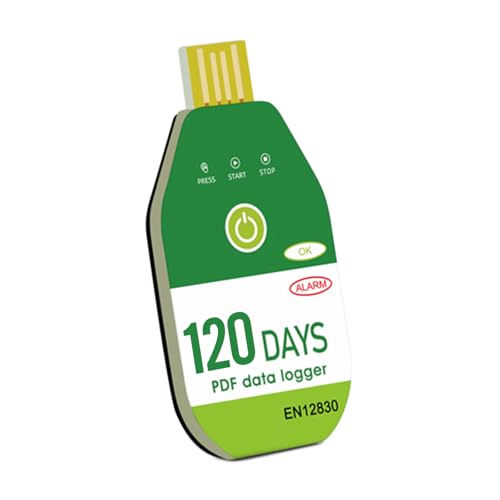 USB温度データロガー温度計レコーダー 60/90/120日防水 コールドチェーンおよび実験室用 ラボ用温度レコーダー