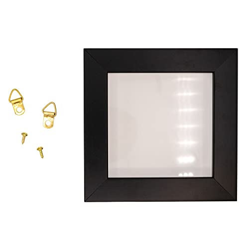 Image of Small Triangle One-Hole Ring Brass-Plated Steel Picture Hangers Pack of 100 with Screws for Hanging Picture Frames