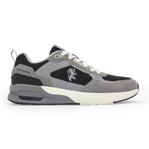 Red Tape Men's Low Top Lace up Chunky Fashion Sneakers, Stylish Casual Shoes for Running, Walking, Gym, Men's Summer Performance Wear, Comfortable Insole, Breathable Design Slip On with Non-Slip Sole2