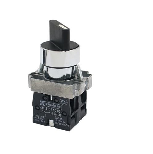 Sélecteur de sélection 22mm XB2-BD35 commutateur rotatif à 3 positions avec contact NO NC