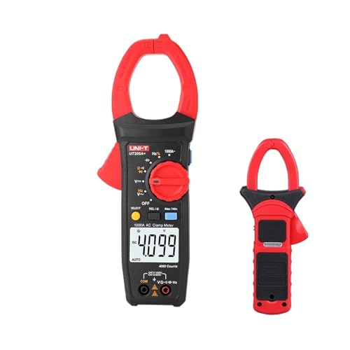 Pinza Amperimétrica UT205A UT206A Plus 1000A Amperímetro 1000V Voltímetro Voltaje Frecuencia Multímetro Eléctrico Profesional (UT205A Plus) miniatura 1
