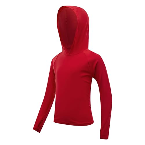 Image of Boys Rash Guard Toddler Swim Shirts Long Sleeve Kids Fishing Shirt UPF 50+ Sun Protection Swim Top with Thumb Hole