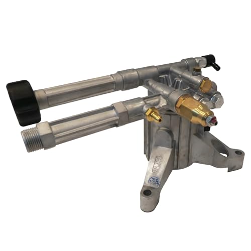 AR Annovi Reverberi RMW22G24-EZ Replacement Right-Handed Pump. 2400 PSI 2.2 GPM 166 Max Bar Easy Start Valve Thermal Relief Valve. Replacement Residential Pump. Non SX Right-Handed Pump