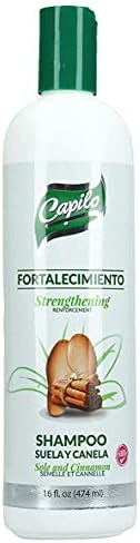 Capilo Sole & Cinnamon Shampoo 16oz + Rinse 16oz (Combo Set)
