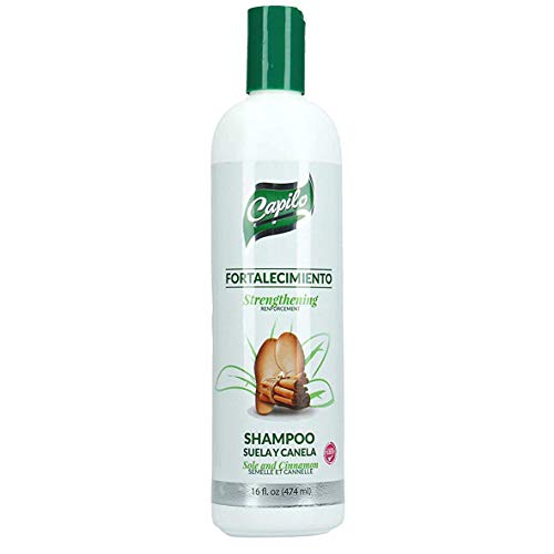 Capilo Sole & Cinnamon Shampoo 16oz + Rinse 16oz (Combo Set)