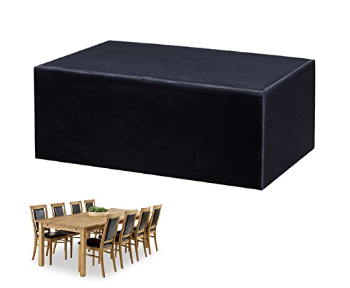 Mutsitaz Funda para Muebles de Jardín Impermeable Oxford Muebles de Jardin Cubierta, Tamaño 325 x 208 x 58 cm Cover