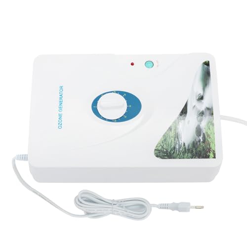 Generador de ozono Purificador de Aire Ozonizador Desodorizador Esterilizador de Agua para la Purificación de Impurezas en el Agua para Purificar el Aire 600mg/h