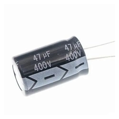 Condensateur 400v 47uf en aluminium haute tension 16x20mm pour réparation durable d'alimentation