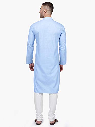 Image of Rajubhai Hargovindas Men's Premium Cotton Solid Kurta