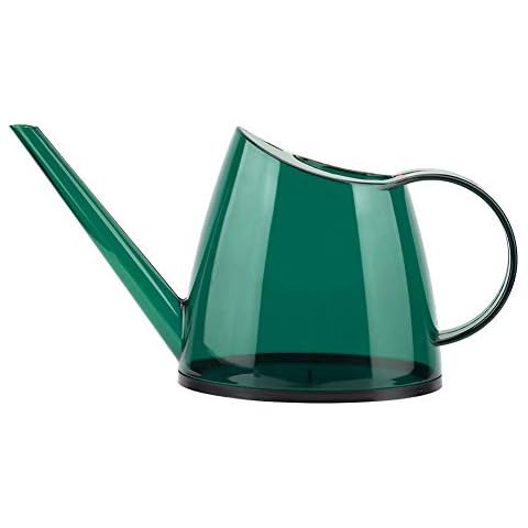 1.2L Long-Spout Watering Can, House Plants Watering Pot, Fashionable Uncovered Garden Flower Sprayer Long-Spout Candy-Colored Watering Can for Bonsai Indoors and Outdoors(Green) Cover