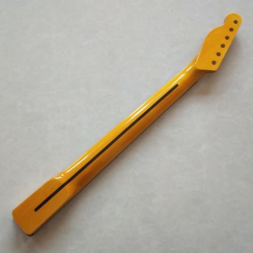 Manche de guitare electrique pour remplacer un manche use 22 frettes touche erable - 5