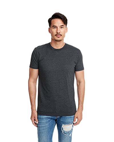Next-Level-Mens-Sueded-Crew-S-HEATHER-METAL