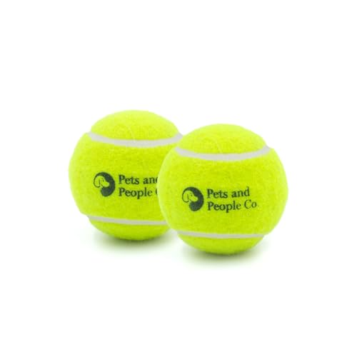 Pets and People Co. Roll and Retrieve Set (2 pcs) - Tennis Ball Set for Dogs - Pitbull Certified - Dog Ball Toy - Perfect for Heavy Chewers (B0D2XTXBW3) Amazon Price History, Amazon Price Tracker
