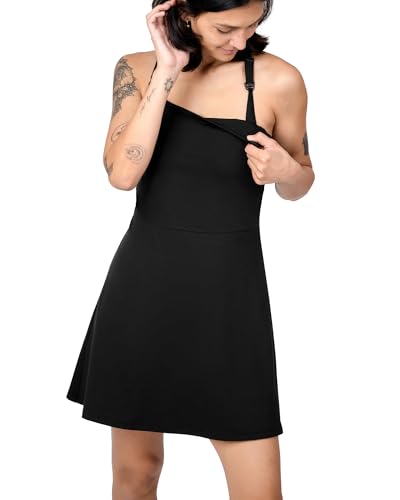 Image of Kindred Bravely Stevie Active Racerback Nursing Dress | Maternity & Breastfeeding Tennis Dress