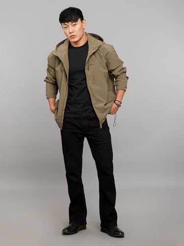 Image of ROOKIES Zipper Front Closure Long Sleeves Utility Jacket