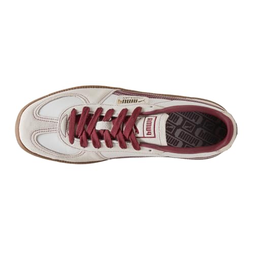 PUMA Mens Palermo Og Lace Up Sneakers Shoes Casual - Red, White4