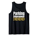 Parking Enforcement Officer Sign Police Uniform Tank Top