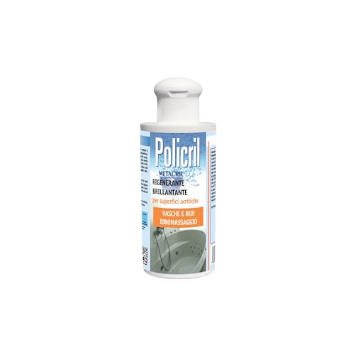 Policril - Cera regeneradora para superficies acrílicas bañera de baño, cerámica, spa hidromasaje, ducha
