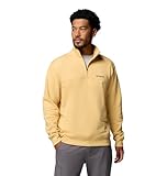 Columbia Men's Hart Mountain II Half Zip Fleece Jacket, Sand Dune Heather, Medium