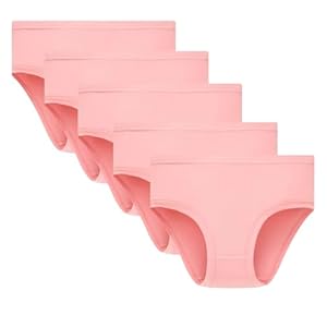 Family Feeling Ropa Interior Suave para Niñas – Cómodas y Transpirables Calzones con Patrón Impreso para Niñas