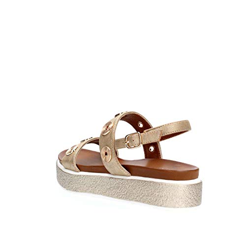 Cafe Noir Sandalo Due Fasce Accessorio Occhielli