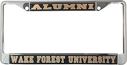 Dixie Dawgs Wake Forest License Plate Frame for Car Alumni