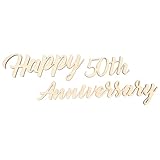 Placa con carta de aniversario de bodas: usos amplios, funciona muy bien para colocarla en la mesa o colgarla en la pared, letrero de madera para bodas