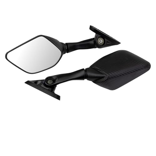 Yzf用 R3 R15 R25用 NMAX155用 XMAX300用 バイクバックミラー サイドミラー ハンドルバーバックミラー(Short black)