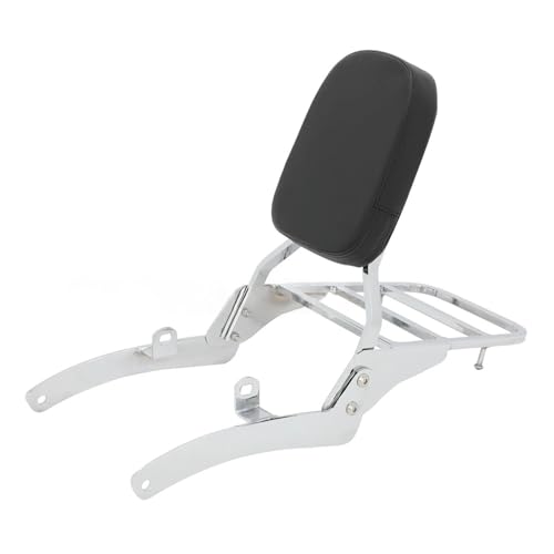 �o�C�N�p�o�b�N���X�g ���}�n�ɓK���r���[�S XV535 XV400 �I�[�g�o�C�㕔���Ȕw������V�[�V�[�o�[�ו����b�N�A�N�Z�T���[ �o�C�N �o�b�N���X�g �w������(Chrome)