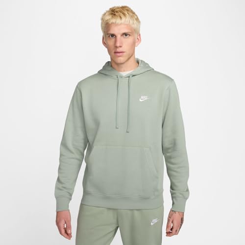 Nike Club Fleece Pullover Hoodie (BV2654-371, Light Green)2