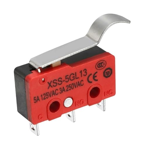 Micro interrupteur fin de course haute sensibilité 250VAC levier R