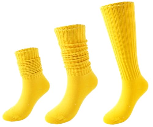 Image of Galsang Women's Slouch socks Women's Knee-High Scrunch Socks for Women,Soft Long Scrunch Boot Socks,#K306