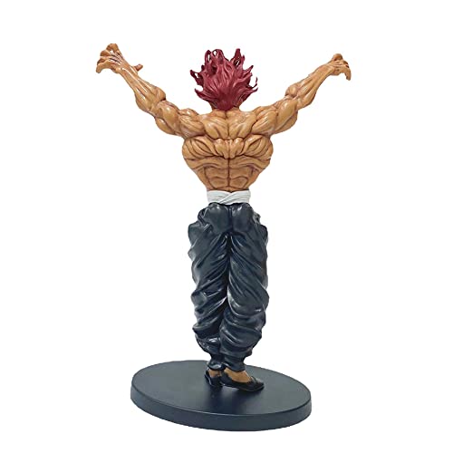 Anime Boy Figure Hanma Yujiro, Lcdgtj 20Cm Character Model Pvc Statue Collection Doll Toys Fans Desk Car Decoration Ornament Multi Colored, Gifts For Kids Boys Girls, Wj0006 #TOP7