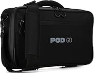 Custom designed for POD Go products 15mm closed-cell foam padding for added protection 600d nylon exterior Detachable shoulder strap Internal divider for power supply