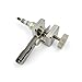 K-Motor Spark Plug Gap Tool with Feeler Gauge (M14 x 1.5 Thread) Made of Stainless Steel (14mm)