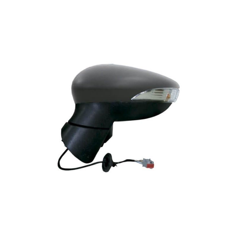 Rétroviseur électrique gauche à peindre chauffant compatible avec Ford Fiesta MK6 phase 1 2008-2012