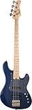 Producto de calidad. Cort Gb74Jj Jazz Aqua Blue - Guitarra baja