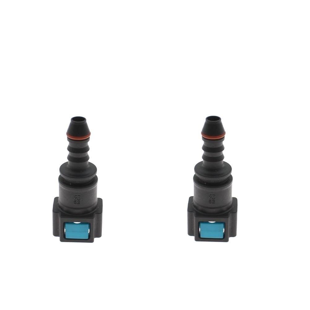 Bcdskzavu 2Pcs Fit For 2/5/8/10 7.89 Id6 Auto Car Line Hose Coupler Quick Release Connector Line Rubber Hose Coupler Carburetor Part(2Pcs)