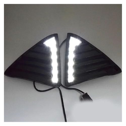 Feux de jour LED pour Ford Focus 3 MK3 2012-2014 antibrouillard blanc