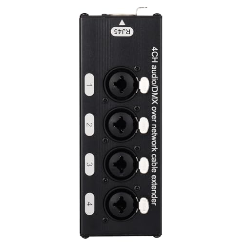 Extensor de red de audio XLR para eliminar el desorden de cables en consolas de sonido 7