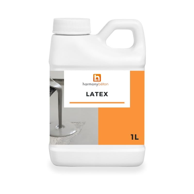 Résine d'accrochage pour béton et mortier - Résine Latex - 1 L - Harmony Béton
