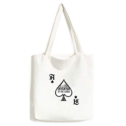 Sac à main lavable I Am Crazy In The Games imprimé de jeu ludique