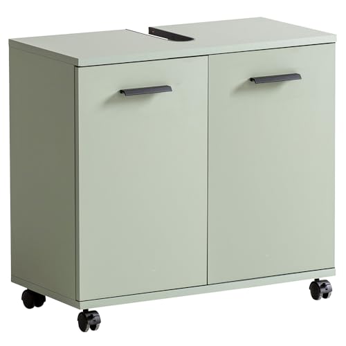 Lomadox Waschbeckenunterschrank in Pistazie