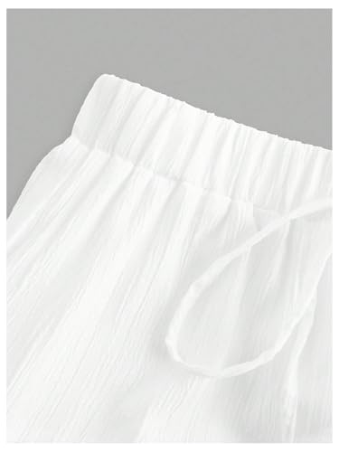 Women's Flowy Flared Ruffle A Line Maxi Skirts Boho High Waisted Long Skirts Going Out Outfits3