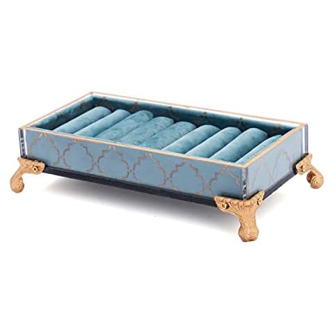 Jewellery Drawer Organiser Jewellery Box Organiser Jewellery Rings Necklaces in Columns Display Counter Ornaments Bracelets Earrings Jewellery Trays Cover